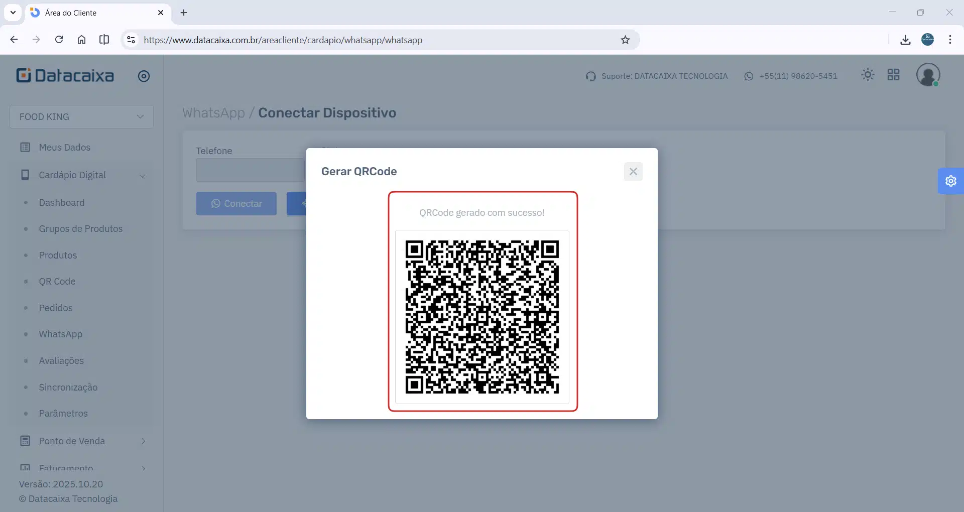 qrcode-wpp | Datacaixa